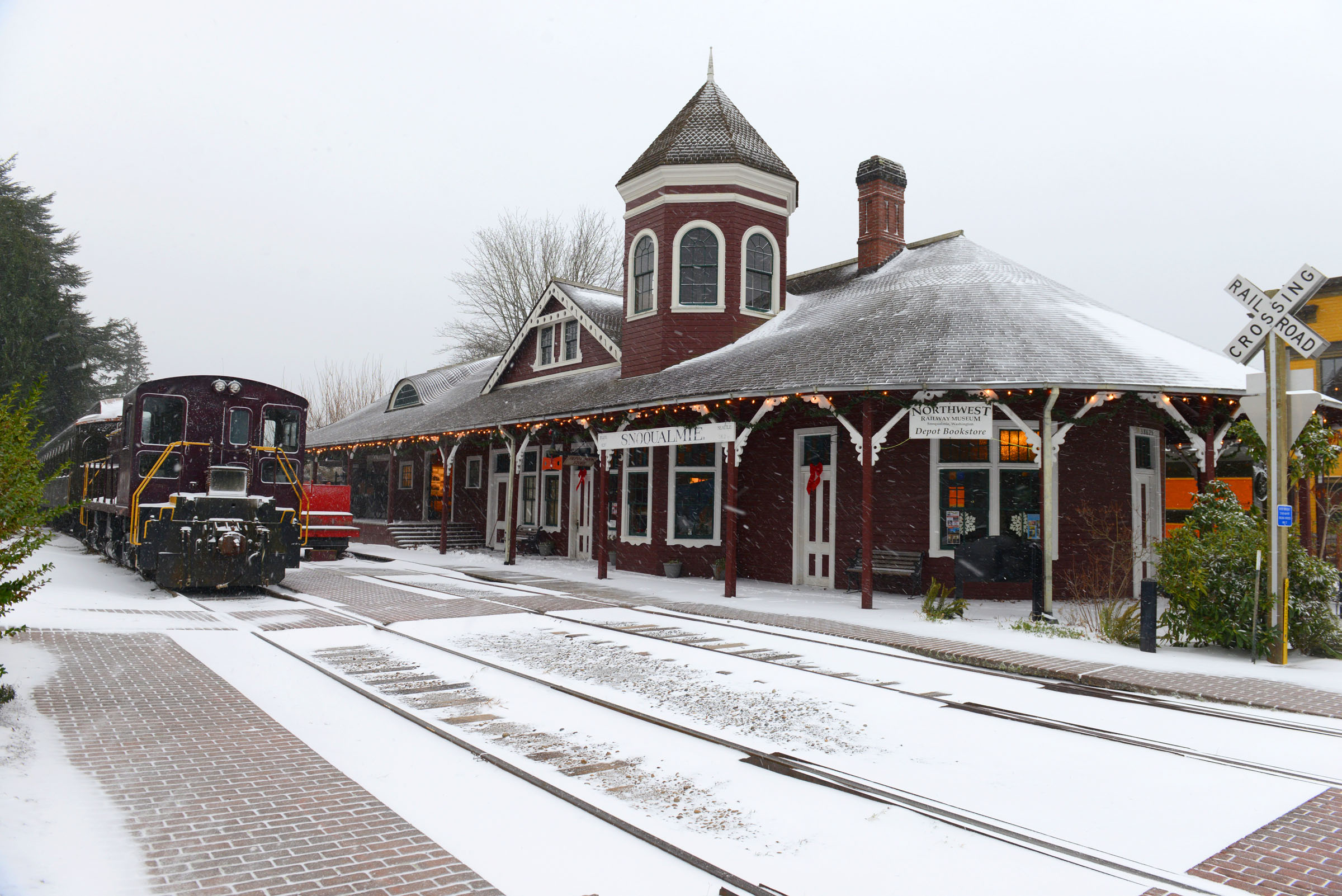Snoqualmie Depot in Snowsmall
