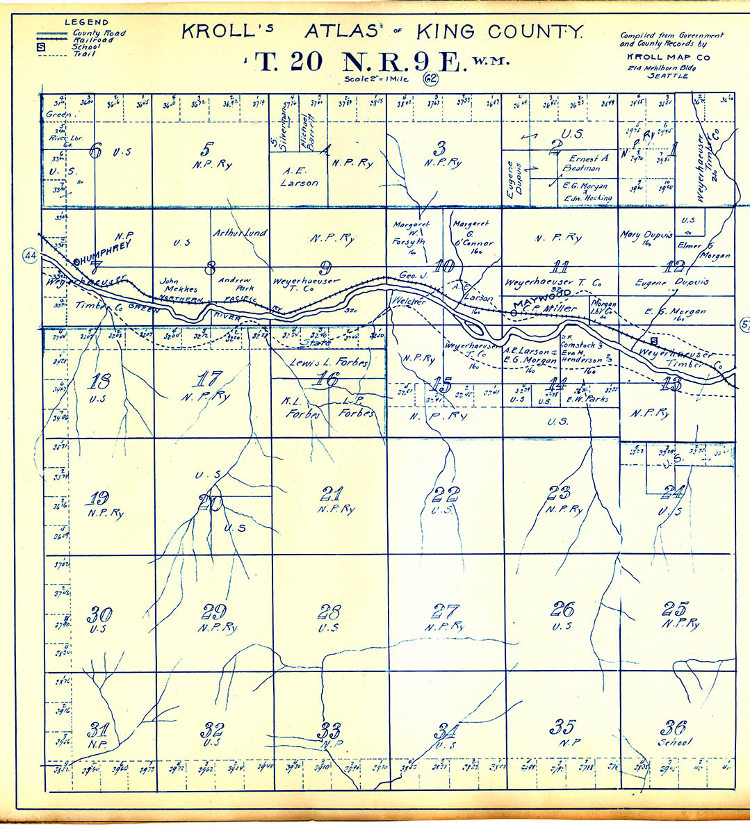Kroll Map T20 NR9EWM Maywood July 1918 Merged