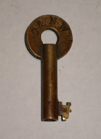 Brass Key Front