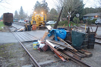 January 2009 flood clean up in Snoqualmie.