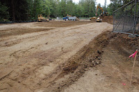 Graded site.