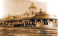 Historic image of Snoqualmie Depot.