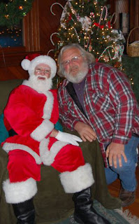 Santa and Brian Norvell