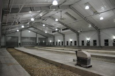 Interior of Train Shed Exhibit Hall.