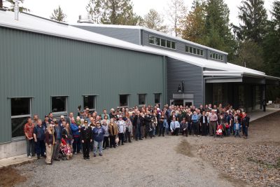 Train Shed Exhibit Hall dedication.