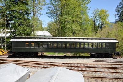 Side view of Messenger of Peace after being pulled out of the CRW in 2013.