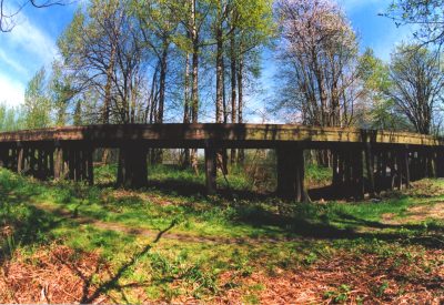 Side profile of the East Approach of Bridge 35