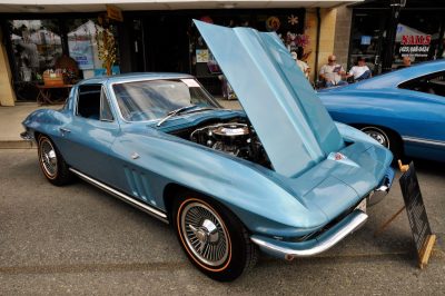 1965 Corvette on display during SRD 2014.