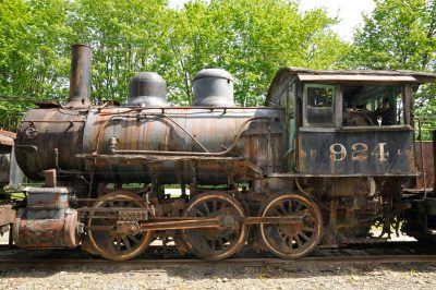 Former Northern Pacific L-5 #924 in Kimbal Creek Yard prior to move to CRW for restoration.