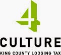 4 Culture logo with words "King County Lodging Tax.