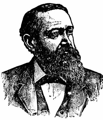 Clipart of President Benjamin Harrison. Courtesy FCIT.