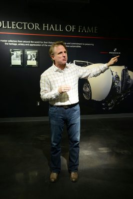 Chief Curator Scot Keller of LeMay America's Car Museum, 2015.