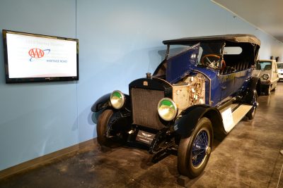 1919 Stanley Steamer on display at LeMay museum, 2015.