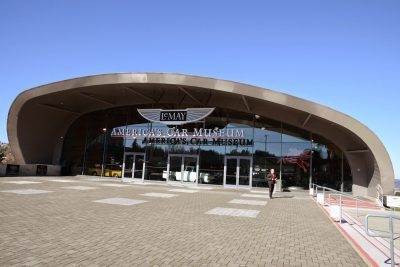 Entrance to LeMay America's Car Museum in Tacoma 2015.