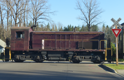 Snoqualmie Valley Railroad #4012 B-L-H 1954 RS-4TC. Ex-U.S. Army #4012