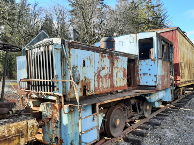 St. Regis Paper Company #463 Plymouth 1943 ML-6 30 Ton Gasoline Mechanical Locomotive