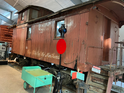 Northern Pacific Railway #1203 NP shops 1909 Cupola Caboose