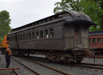 Northern Pacific Railway #889 Barney and Smith Car Co 1881 Chair Car