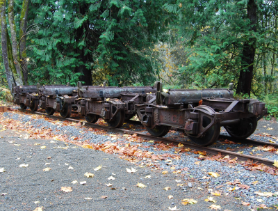 Rayonier Inc. Nisqually-Russel Car & Locomotive Works 1916 Plate Type Log Disconnects