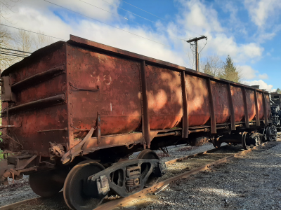 Pacific Coast Railway #PC-9041 Steel Drop Bottom Gondola