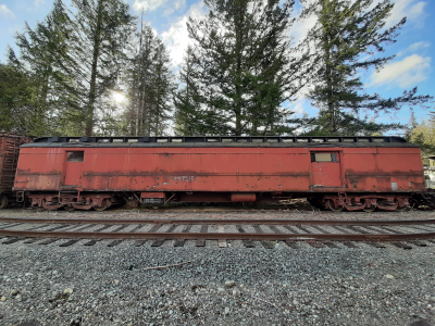 Spokane, Portland & Seattle Railway #52 Barney & Smith 1915 Mail Storage Ex-SP&S mail & express #40